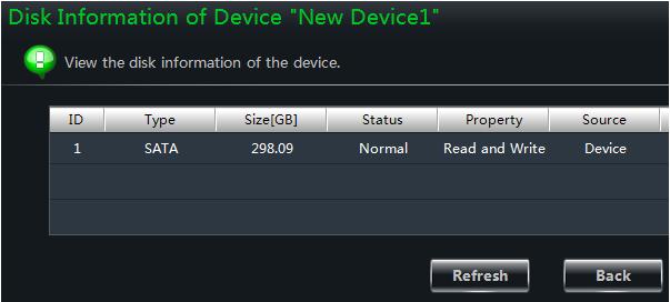 View Device Log Click View Device Log to enter the interface.