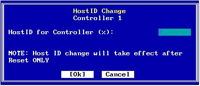 Advanced Options How Do I Reassign a Host ID For PCI Controller Clustering?
