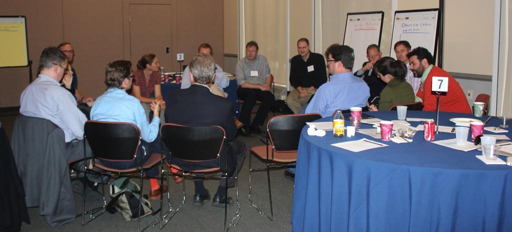 October 16, 2014 IEDA Policy Committee Telecon 7 >70 participants publishers: AGU, GSA, AMS, MSA, AAS, SEG, Nature, Science (AAAS), Elsevier, Wiley, Oxford, Copernicus funders: NSF, NASA, NOAA, DOE,