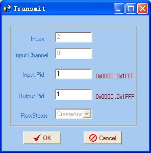 3.2 PID Pass User can decide to bypass the inputting PID as needed in this interface.