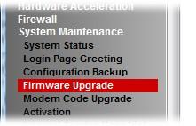 It is recommended that you take a configuration backup prior to upgrading the firmware. This can be done from the PBX s [Advanced] > [System Maintenance] menu.