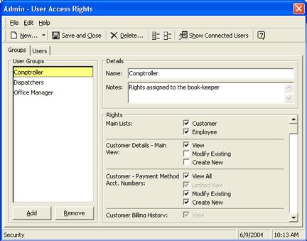 This dialg bx displays all f the users that are cnnected t the system. T discnnect a user, select their name and click Discnnect. The user will be immediately discnnected frm ServiceCEO.