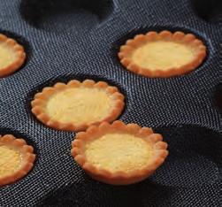Silform for Tartlets Producing tartlet bases (part- or fully baked) has become much easier with the new range of Silform Tartlets.