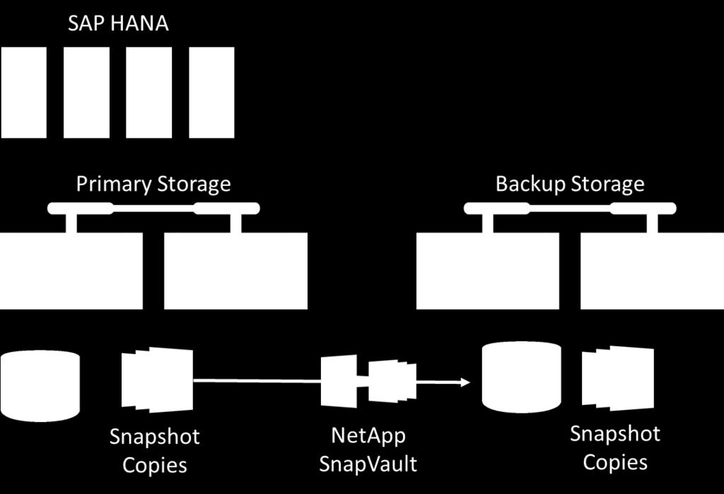 guide focuses on such an NFS-based setup. However, NetApp also supports the use of NetApp storage systems in a SAN environment connecting FCP LUNs as raw device maps (RDMs) to the SAP HANA VMs.