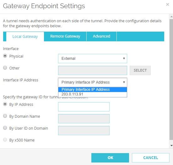 Secondary IP Addresses for VPN Gateways 98