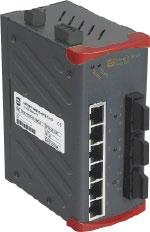 Ha-VIS mcon 3000 Ethernet Switch Ha-VIS mcon 3063-ADV 9-port Ethernet Switch for mounting onto top-hat mounting rail in control cabinets, including 3 F.O.