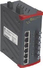 Ha-VIS mcon 3000 Ethernet Switch Ha-VIS mcon 3063-AEV 9-port Ethernet Switch for mounting onto top-hat mounting rail in control cabinets, including 3 F.O.
