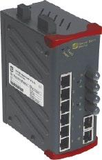 Ha-VIS mcon 3000 Ethernet Switch Ha-VIS mcon 3082-AEV 10-port Ethernet Switch for mounting onto top-hat mounting rail in control cabinets, including 2 F.O.