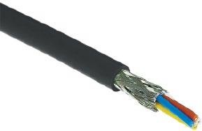 HARTING Ethernet Cabling 4-poles Cables Industrial Cat. 5 stranded cable, 4-wire, Type B, outdoor to make up PROFINET system cables PVC Cat. 5 Cat.