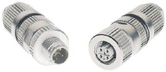 HARTING Ethernet Cabling 4-poles Connector sets HARA M12 D-coding Connector, 4-pole to make up HARTING system cables M12 to Cat. 5 Cat.