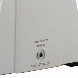 environmental protection and long lifetime. With separated power switch and light dimmer, its intensity is adjustable.