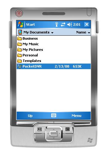 6.3 INSTALLATION AND OPERATION WITH WINDOWS MOBILE An application is available for the Windows Mobile operating system.