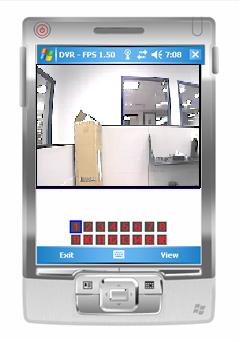 Operation Once installation is complete, access the Start menu on your mobile to activate the "H264Pocket" icon. This application enables you to connect remotely and view the images on the recorder.