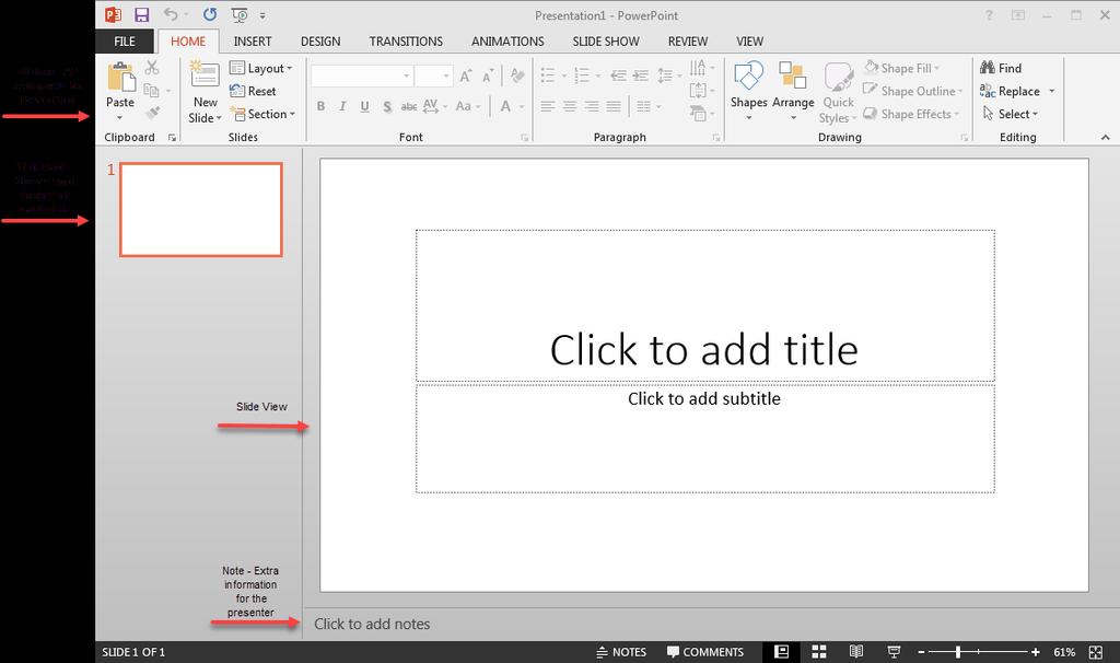 Chapter 1 Getting Started Microsoft PowerPoint is one of the leading programs used for creating