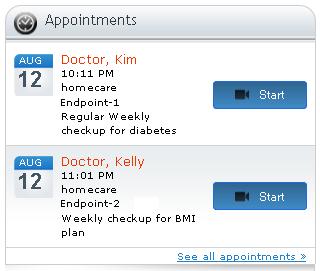 1 Step 2 Step 3 The Patient has secure access to Messages, Calendar,