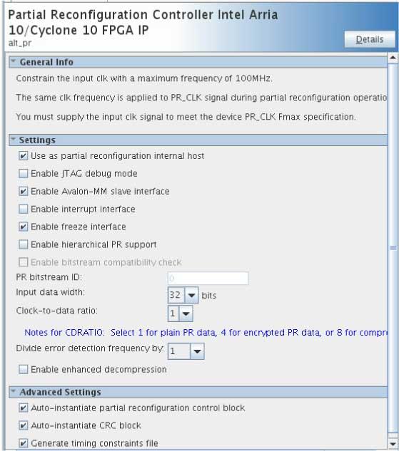 2. Partial Reconfiguration Solutions IP User Guide Figure 45.