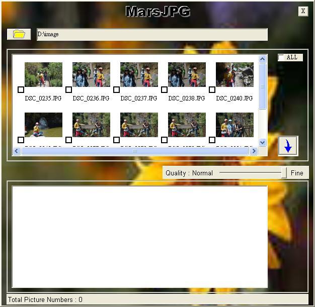Click and select the images you want to convert (support BMP, JPG and GIF). 4. Click to convert.