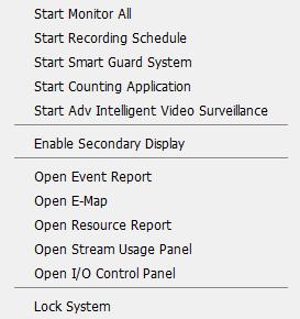 Start LiveView Playback 3GPP Desktop CMS Stop Note: To customize Information about window s setting, go to General Setting - Setting - General - Status Display.