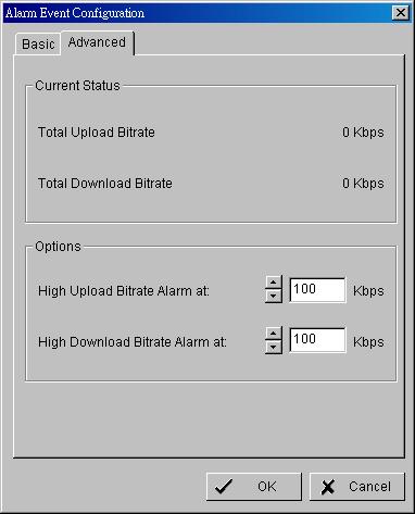Speed Alarm. 4.1.15 System Event Resource Depleted This function alarms you when CPU or memory is depleted.