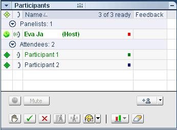 Invite Participants You may invite additional people to the Training Session at the last minute from the WebEx console via QuickStart.