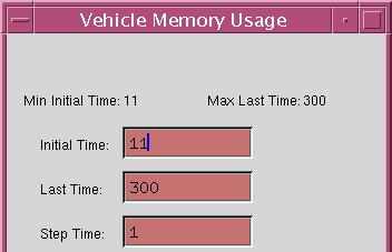 Volume Three Modules 01 March 2002 14 Fig. 9. The Vehicle Memory Usage dialog box. 2.2.3 View Menu The View menu option (Table 5) enables users to select what type of data they wish to view.