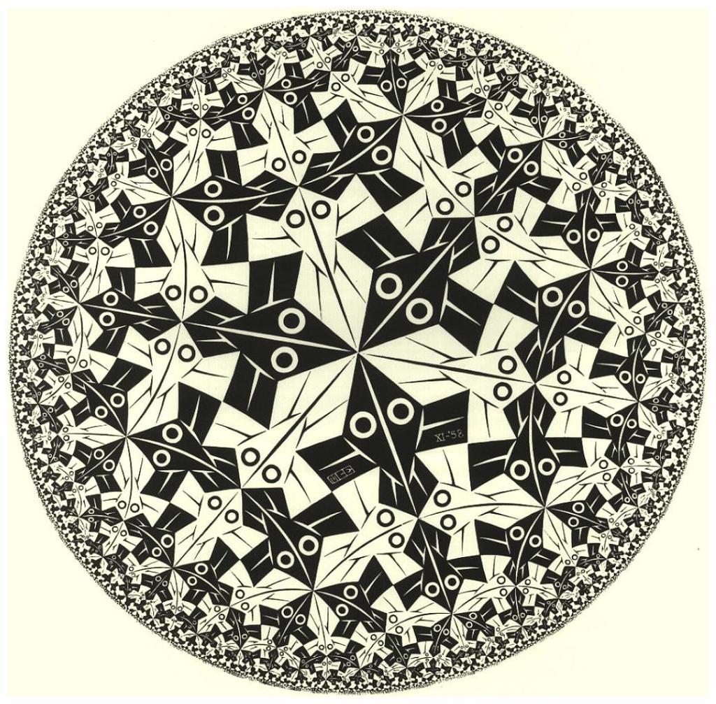 Escher and the infinite The artist M. C.