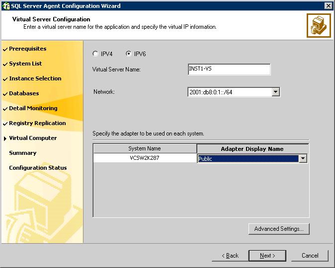 Configuring the SQL service group Configuring a SQL Server service group using the wizard 63 9 On the Registry Replication Path panel, specify the mount path to the registry replication volume