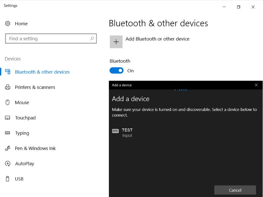 26 - Using a Bluetooth connection 4. Select the device you wish to pair from the list of discovered devices. 5.