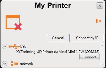 7 Enter the printer name, then press the Scan 8 Use the pull-down