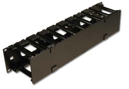 cable managers are designed for use with Siemon s RS3 series racks and use the same hinged cover design as the vertical managers.