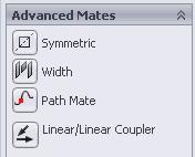 part (or other parts) using mating relations CAD