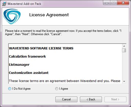 Read the license agreement, select I Agree and Click Next to continue On this screen you can select if you want to