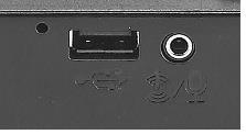 I/O Ports on the I/O Plate 1 1 2 3 4 5 6 7 8 Coaxial connector for cable TV tuner (optional)1 2 Serial