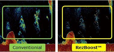 RezBoost (Future Update) RezBoost is a revolutionary new technology to produce high-definition Fish Finder echo resolution