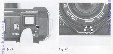 OTHER FEATURES 1. Shutter Release Lock When the lens cap is put on, the shutter will be locked.