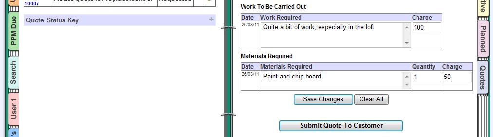 SUBMITTING A QUOTE - AS TEXT You may also submit a quote directly in the Quotes tab by clicking on the Enter Quote As Text option, which will open up the Enter Quote Text