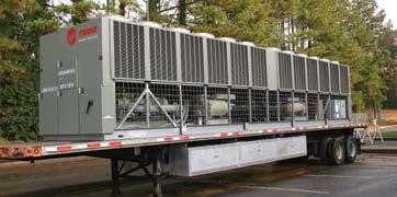 Trane Rental Services The need for temporary cooling increases when temperatures rise during summer time.