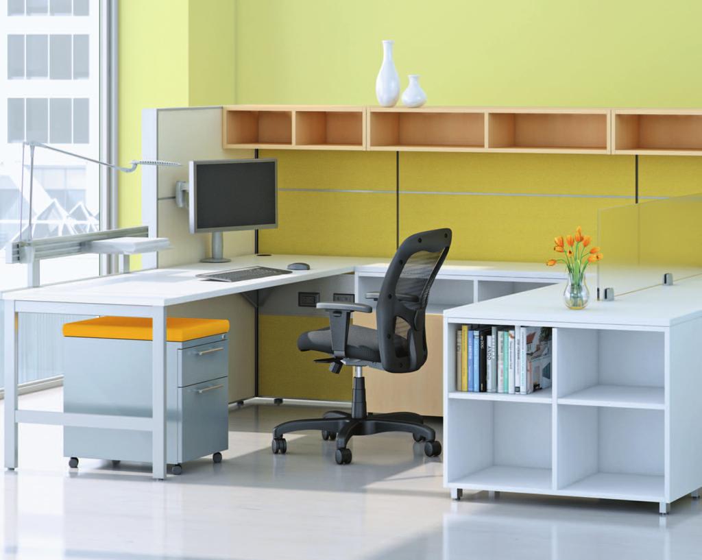 Matrix creates sophisticated, flexible workspaces that withstand the test of time.