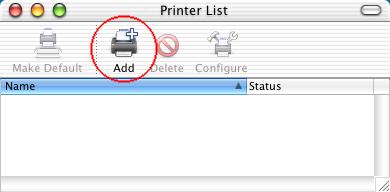 5. Configure the LPR printing line. First select: The printing line: IP Printing.