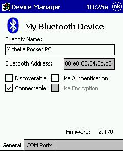 Select Advanced Features then My Bluetooth Device.