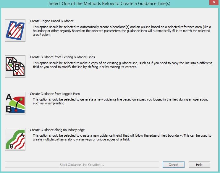 Guidance Line Creation in SMS Guidance Tools in SMS In SMS v17.5, new guidance creation tools were added.