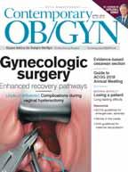 2019 media kit Expert Advice for Today s Ob/Gyn Contemporary OB/GYN is a peer-reviewed journal providing practical information for busy physicians -