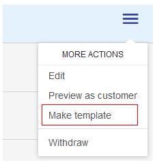 Your template can now be tailored to generate customer-specific quotes as explained in Step 4 - Generate and Send a Quote.