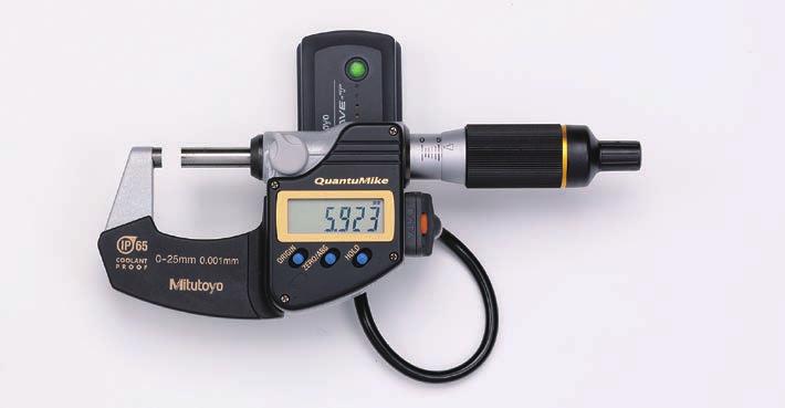 Up to 100 compact measuring tool transmitters can feed data to each receiver. Code No. 02AZD810D List price: 320.00 220.