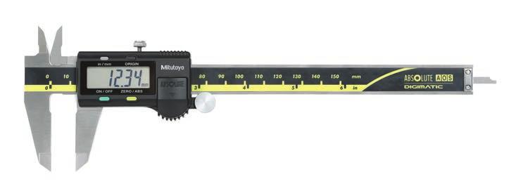 Vernier Caliper Main scale and vernier scale in satin chrome finish offers excellent readability. Stepped graduation face prevents dust ingress between the main scale and slider.