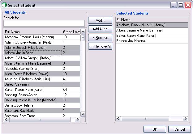 HeadMaster Set Up Part Unit 10: Mass Assigning Homeroom Teachers Mass Change lets you assign homeroom teachers to multiple students at one time. To use Mass Change to assign homeroom teachers: 1.