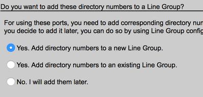 Step 7. Provide a Line Group name. Step 8.