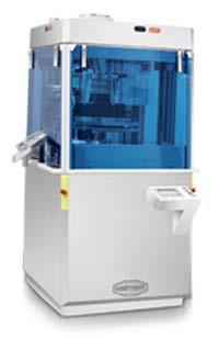 105 MEDIUM SPEED TABLET PRESSES (C-100) C-100 Rotary Tablet Press is a medium speed, single sided Tablet Press with equal pre-compression & Main compression.