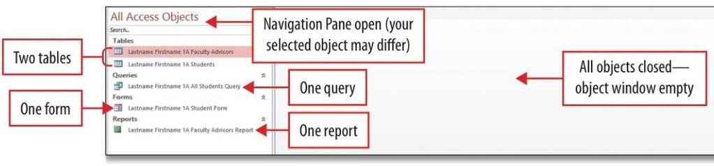 Close a Database and Close Access If the navigation