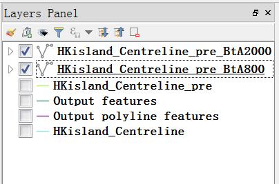 Centreline_central_pre_BtA2000 layer Properties Style and change